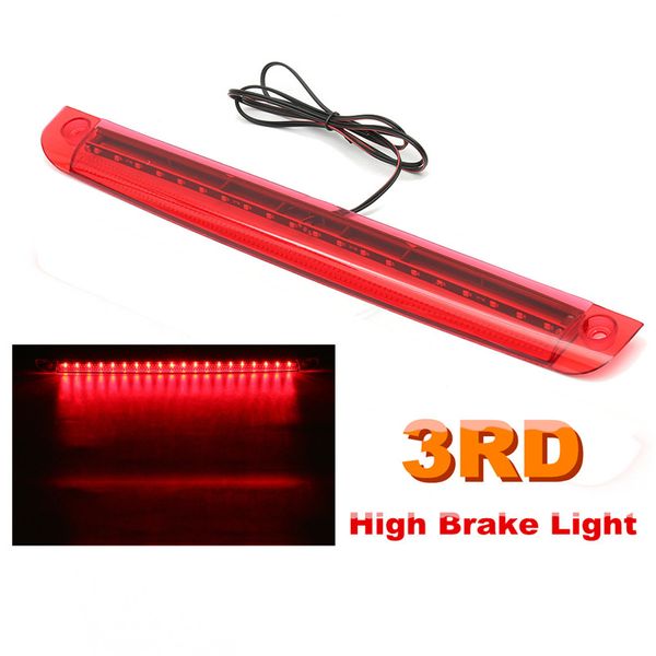 

universal car led high mount level motorcycle tail light third 3rd brake srear tail light lamp 12v red