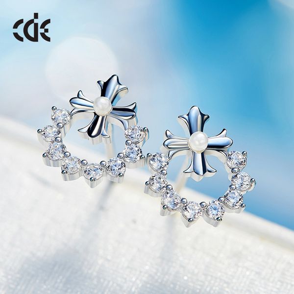 

свадьба серебро s925 из бисера жемчужный подарок женщина леди ювелирные изделия с бриллиантами серьги для невесты актерского начала выпускно, Golden