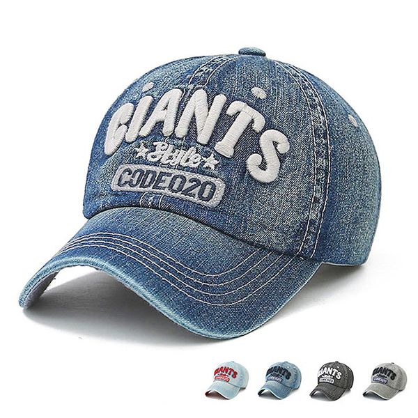 

comfortable discount features cotton 5 color denim patch golf hat retro daddy men's baseball cap sale, Black;white