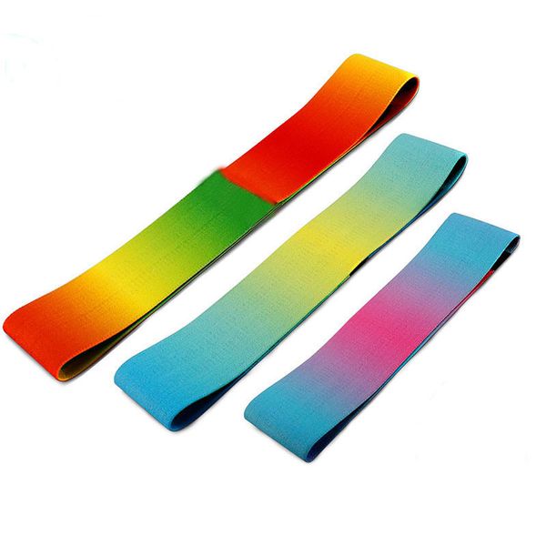 

elastic band fitness female male resistance belt hip ring yoga stretch pull sad hip ring squat strength training hip