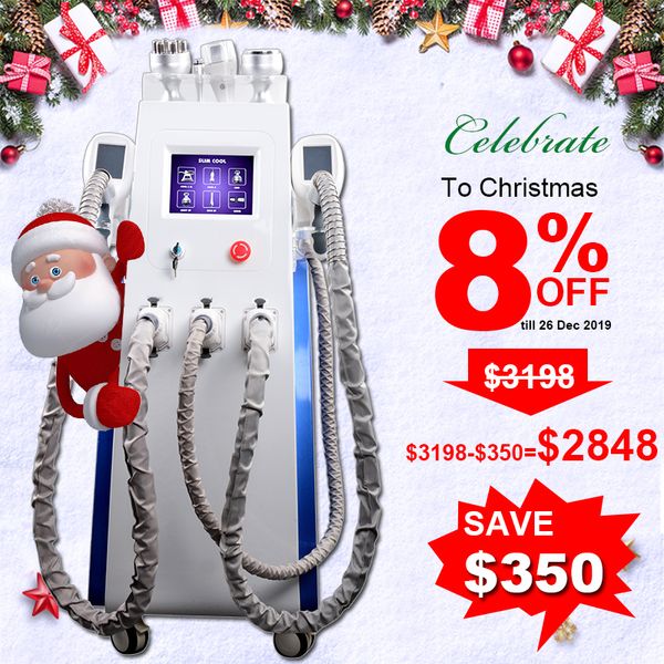 

Замораживание cryolipolysis тучное уменьшая машину лазера LiPo кавитации RF тучная потеря