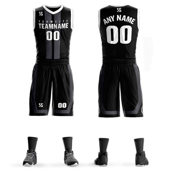 

Cusatomized mens youth blank basketball Jersey Sets shirt and shorts custom your own logo uniforms design on line, As pic