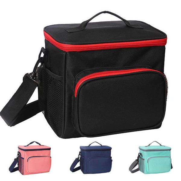 

portable picnic cool bag refrigerated insulated bag lunch for camping shopping gym travel student lunch box women and men