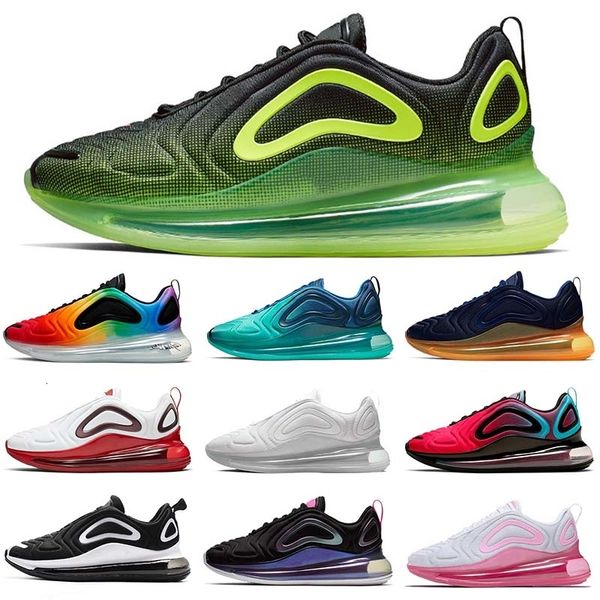 

wholesale men women sport sneakers neon midnight navy total eclipse triple white sea forest sunset be true women designer running shoes