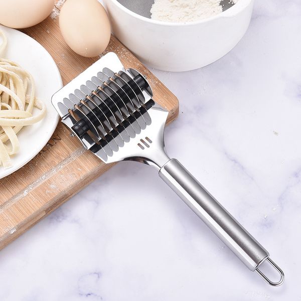 

stainless steel noodle cutting machine household handmade noodle making slitting machine semi-automatic noodle cutting artifact