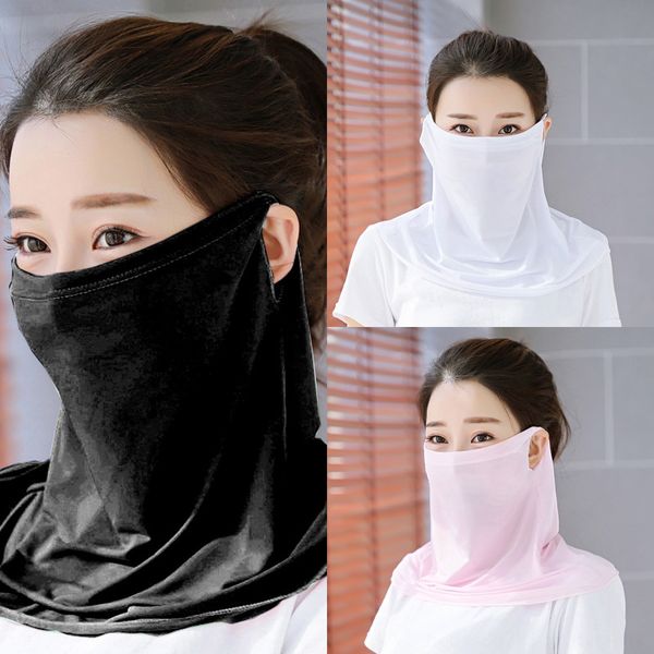 

0w2d2 ski new half face mask scarf bandana bike motorcycle scarves scarf neck mask cycling cosplay skull biker headband of party cosplay, Black