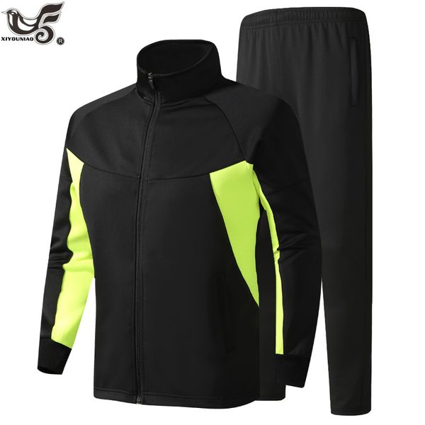 

plus size ~6xl men's tracksuit for splice jacket + pant sweatsuit sports suits women joggers athletic men sets, Gray