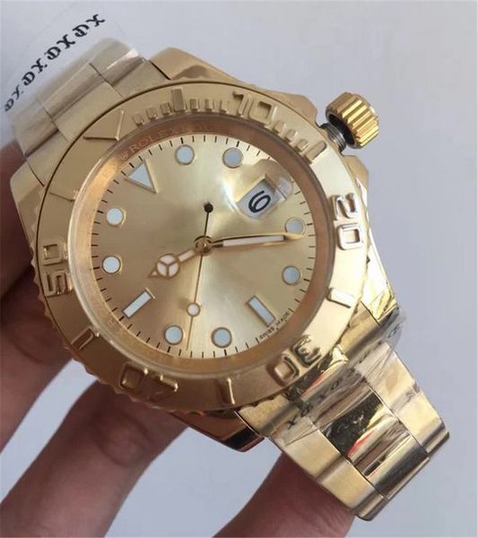 

classic series mechanical automatic luxury watch yach meste mens watches stainless steel fashion designer sports wristwatches, Slivery;brown
