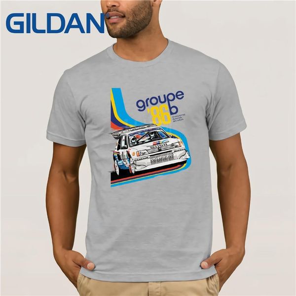 

men t shirt 205 maxi gti rally wrc group b yuha kankkunen 1986 history t-shirt tshirt men, White;black