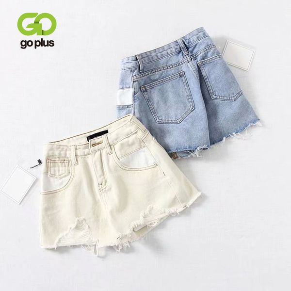 white ripped denim shorts high waisted