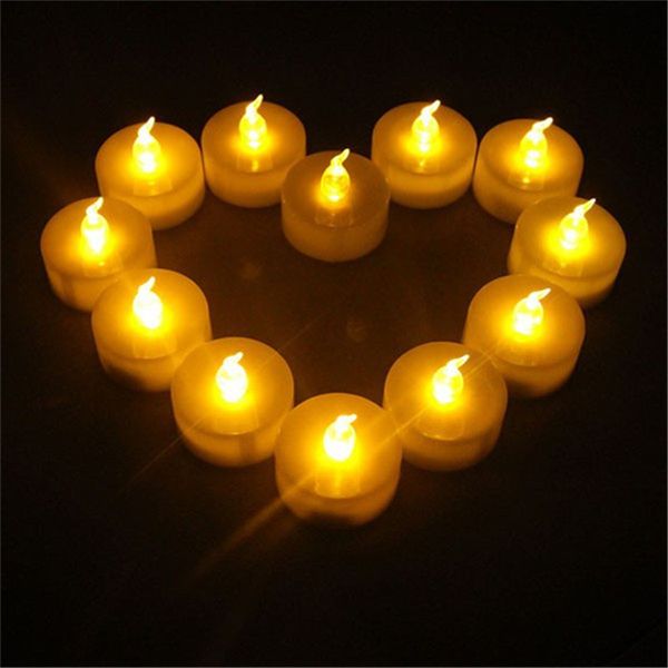 

12 шт ultra bright velas привели decorativas чай света малый электрический свеча для специальных с днем рождения свечи мини мигающий светоди