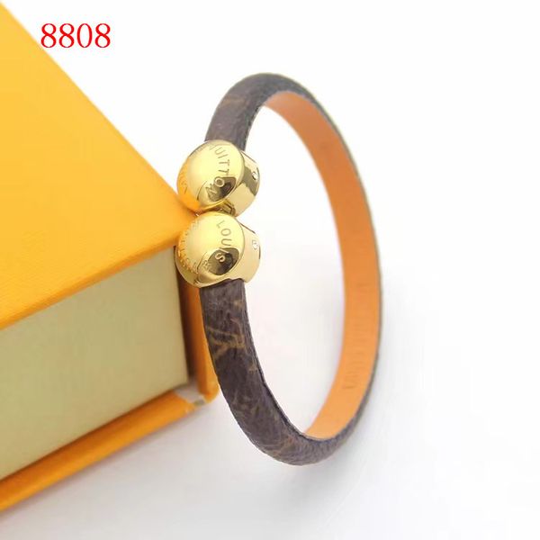 

luxury bracelet round genuine leather bracelets with gold round buckle women bracelet flower print pulseira brand named jewelry 6, Golden;silver