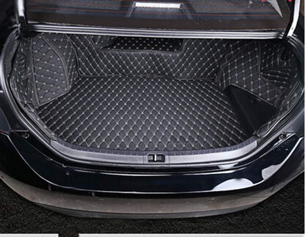 

good quality special trunk mats for new corolla hybrid 2016-2014 durable waterproof boot carpets liner,ing