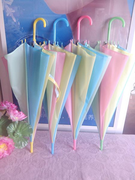 

прозрачный цветной зонтик scrub eva материал по охране окружающей среды прозрачный зонтик длинной ручкой зонт r10857