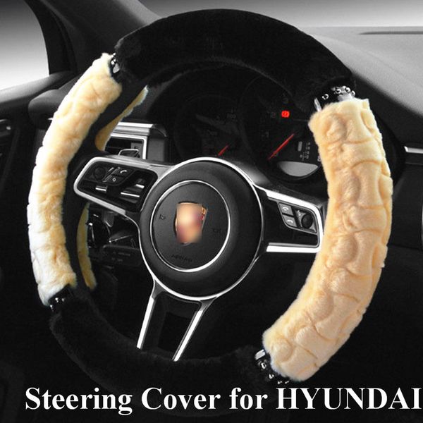 

Car Steering Wheel Cover for hyundai getz/creta/ solaris/ ix25/elantra/i30 Wheel Covers Steering Wheel direksiyon seti