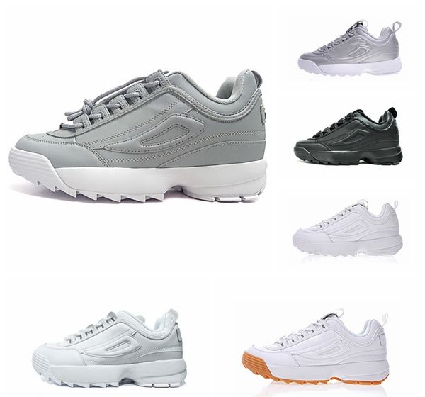 grey disruptor ii trainers