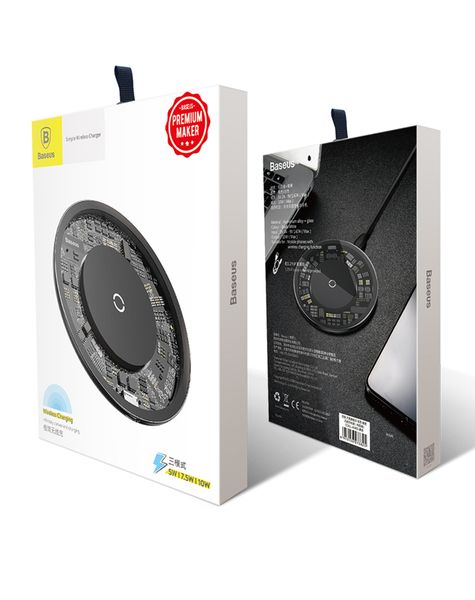 

Ba eu 10w qi wirele charger for iphone x max xr 8 plu vi ible fa t wirele charging pad for am ung 9 9 8 note 9 9 xiaomi huawei