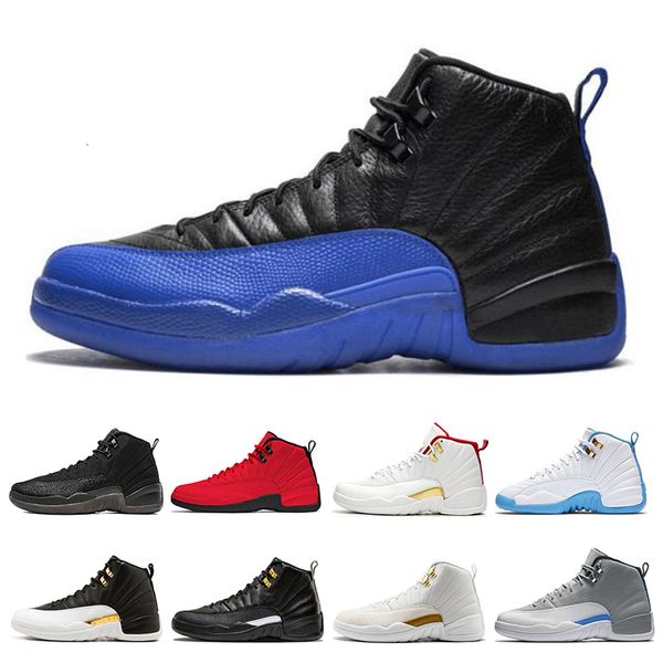 

2020 новый 12 12s mens basketball обувь утепленных gym red колледжа вмс cny быки мужчин спорт кроссовки размер 7-13