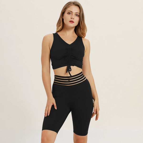 

women fitness pants skinny female gym clothing solid color elastic breathable fashion print stitching base, White;black