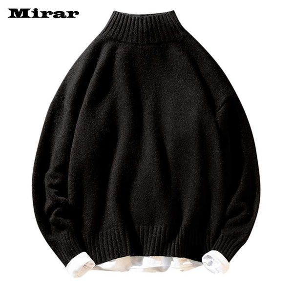 

2019 autumn casual sweater men's autumn winter casual long sleeve printed knitting blouse sweater pullover for men, White;black