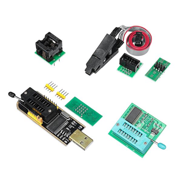 

test clip board for eeprom programmer ch341a 1.8v & soic8 adapter equipments