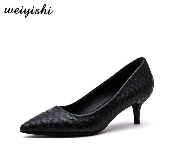

2018 women new fashion shoes. lady shoes, weiyishi 003, Black