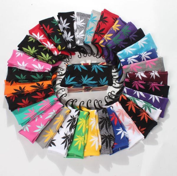 

maple leaf socks men women long plantlife cotton sock fashion hip hop skate coloful casual socks christmas socks