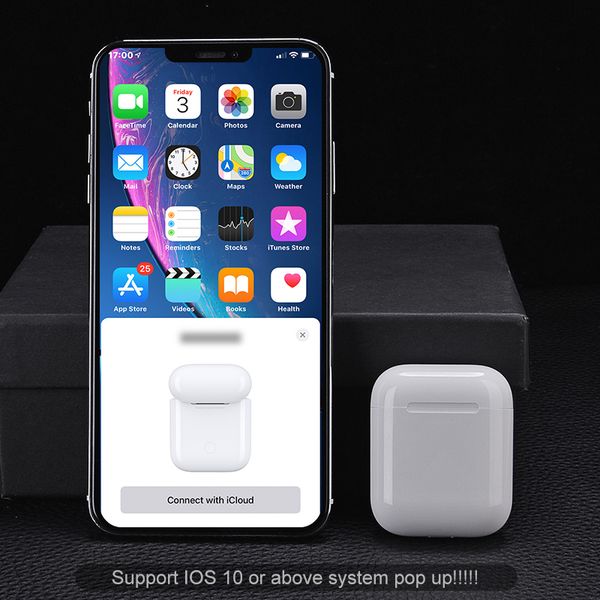 

I60 tw air pop up 1to1 headphone wirele bluetooth 5 0 earphone qi charging earphone earbud pk i10 i20 i30 tw pod