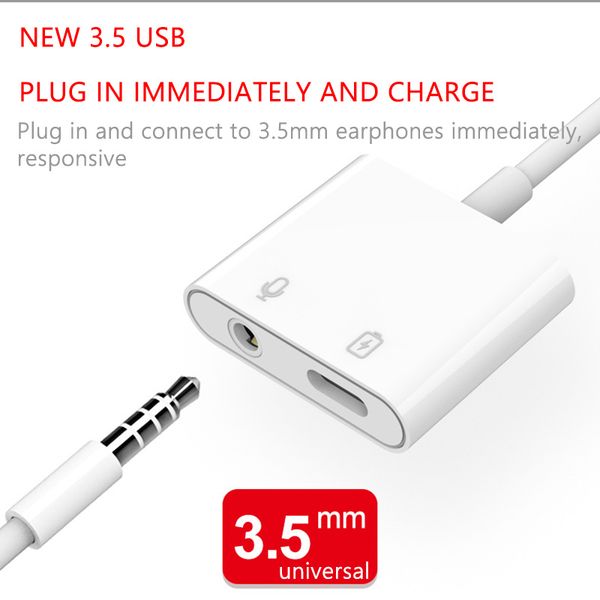 

adapter connector conventor support pd type c to 3.5mm aux digital audio fast charge link 3.5mm headset and charging device for huawei a50