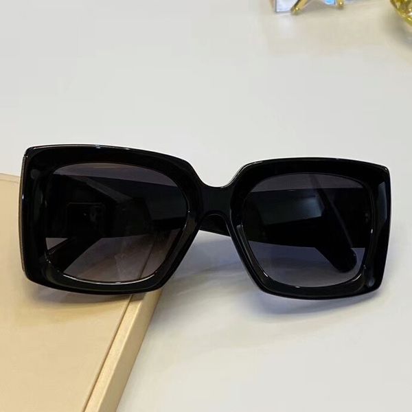 

fashion black/smoke square sunglasses 5435 gafas de sol women sunglasses 2020 new with box, White;black