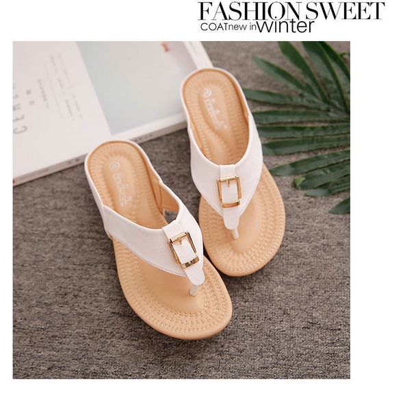 

new summer flip-flop fashion outdoor wearing women's slippers, Black