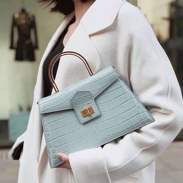 

women fashion genuine leather handbags 2020 stylish wide strap messenger shoulder bag ladies large capacity bag
