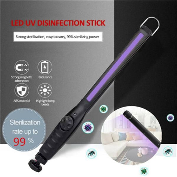 

uv light sterilizer with usb charging and led electric sanitizer disinfection uvc lamp for l toilet car pet keyboard 30w