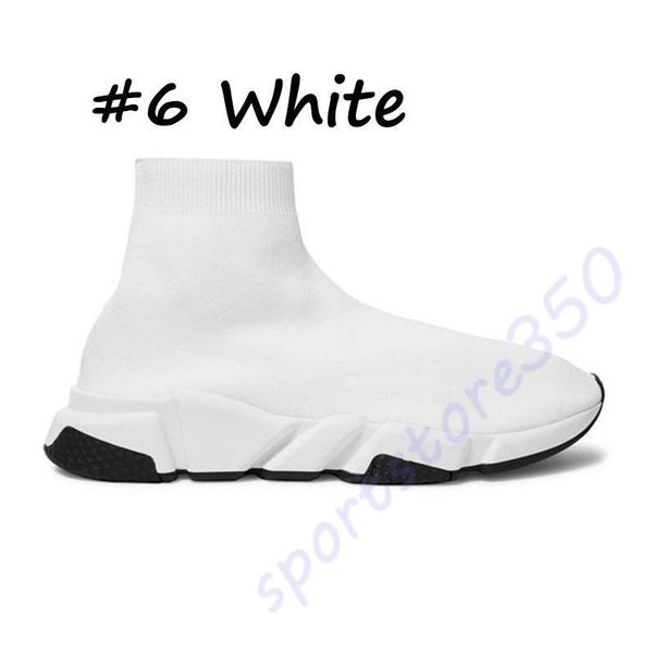 

2020 new paris speed trainers knit sock shoes original luxury designer mens womens sneakers discount casual shoes l03, Black