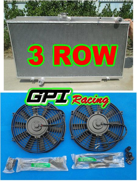 

aluminum radiator & fan for y61 gu 4.2l td diesel 1997-2001 mt