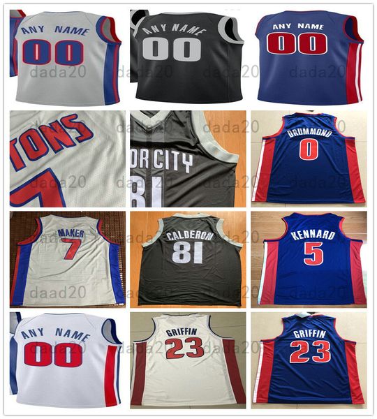 

printed 18 bone bruce 6 brown jr. sekou 45 doumbouya tim 12 frazier langston 9 galloway markieff 8 morris tony 17 snell mykhailiuk jersey, Black