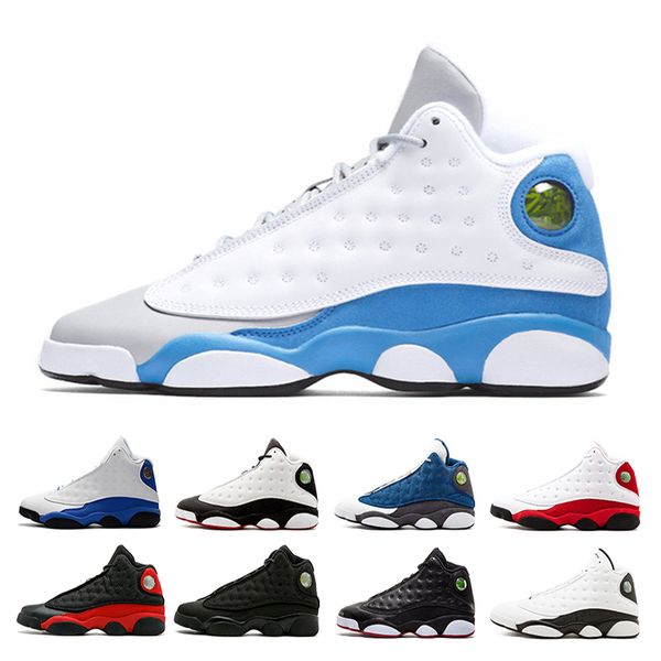 

13 мужчин кроссовки разводят чикаго флинтс мужчины открытый баскетбол обувь 13s dmp серый носок история полета все звезды мужские кроссовки