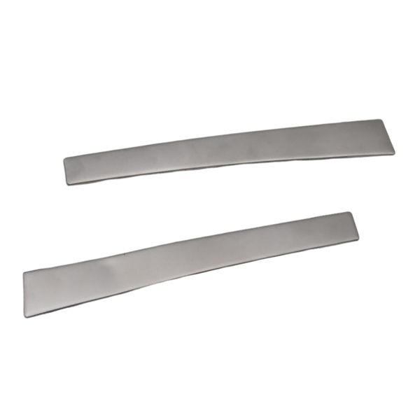 

2x silver car inner cup holder dash trim covers for volvo xc60 s60 v60 10-16