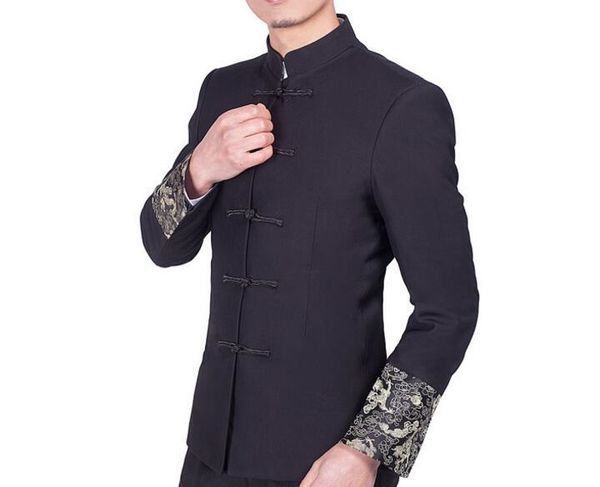 Vintage Tang Suit Mens Tunic Wedding Jacket Chinese Traditional