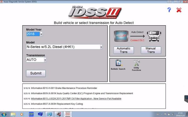 

for isuzu diagnostic service system (idss) ii [2019]+license [ for multi-pc