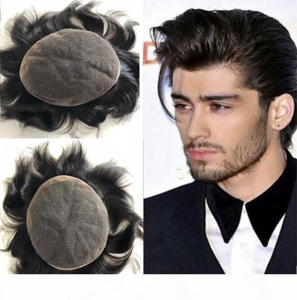 

естественный черный цвет шнурка для замены black men toupee мужские кружева чулки волос девственницы монгольские человеческих волос pieces б