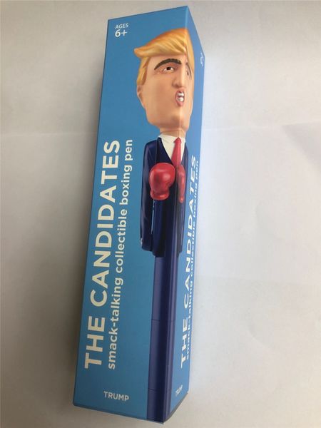 

trump hillary dolls fun toy pen keep america 2020 the candidate toy boxing decompression pen with writing music to fight party favor a42603
