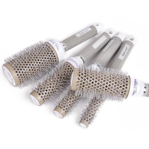 

Круглый Роллинг Щетка Для Волос Набор Баррель Керлинг Щетка Гребень Инструменты