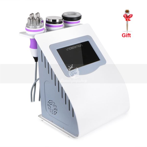 

Factory directly ale 5 in 1 ultra onic cavitation radio frequency vacuum body limming kin tighten beauty machine gift micro needle
