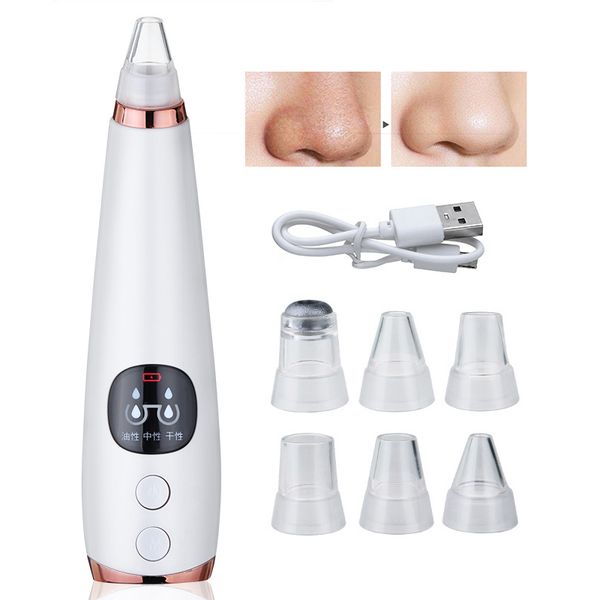 

blackhead remover cleaning instrument facial nose acne pimple remove face deep pore cleaner vacuum suction beauty skin care tool
