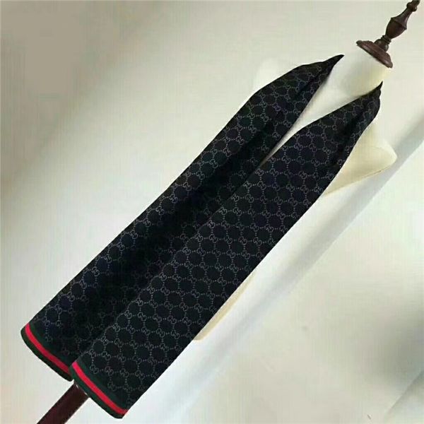 

mens scarf size 180x30cm scarves letter design scarfs 8 color fashion pattern shaw 370, Blue;gray
