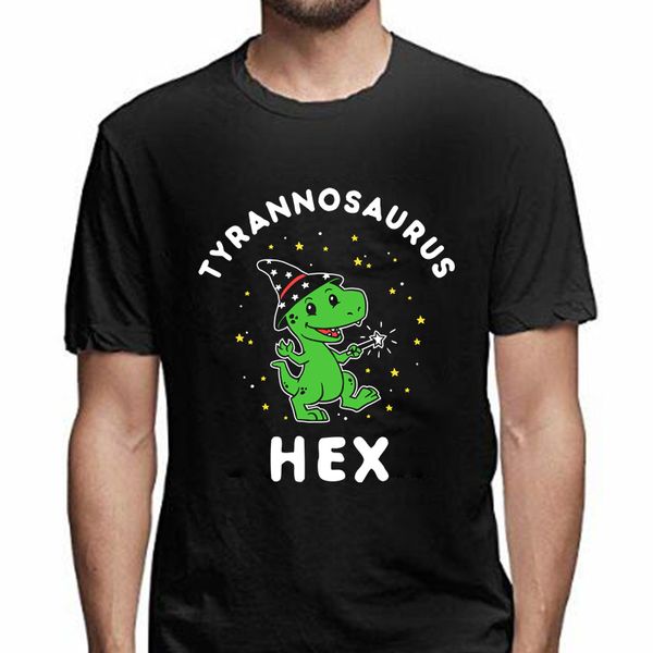 

tyrannosaurus hex short sleeve o-neck men t shirt casual street style new design loose tshirt for women tees shirt, White;black