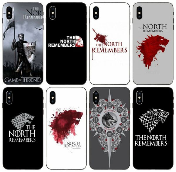 

tongtrade] the north remembers game of throne case for iphone 11 pro max x xs 8 7 6s 6 5s 5 samsung m30 m40 huawei p9 lg k8 silicone case