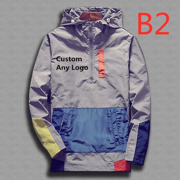 

b2 custom any man hoodies classic style pullover anime print hoodies thin long sleeves casual hoody men, Black