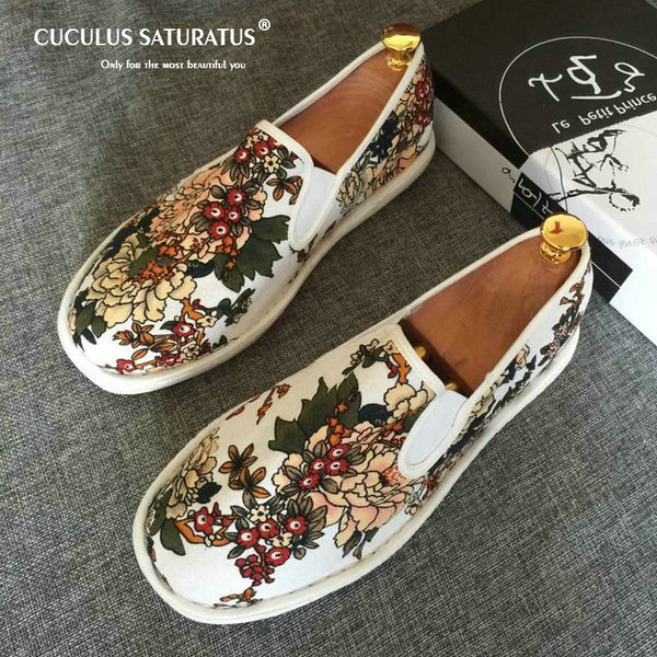 

cuculus man canvas shoes men casual code breathable leisure personality color fashion men's flat walking driving shoes 327 mx190730, Black